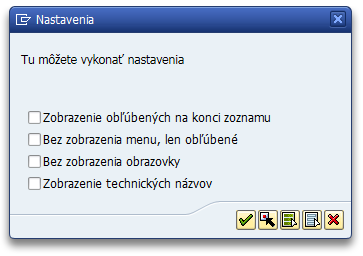 sap gui nastavenie