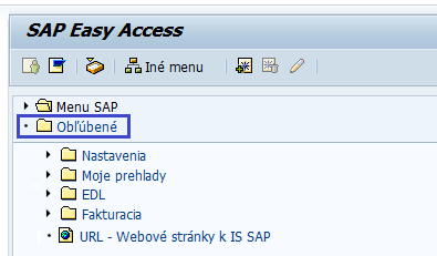 sap menu