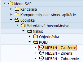 sap menu mb51n