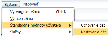 nastav pole