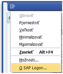 sap logon