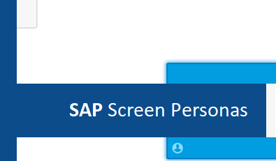 sap screen personas