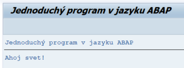 abap program