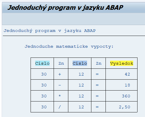 abap program