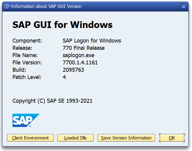 sap gui