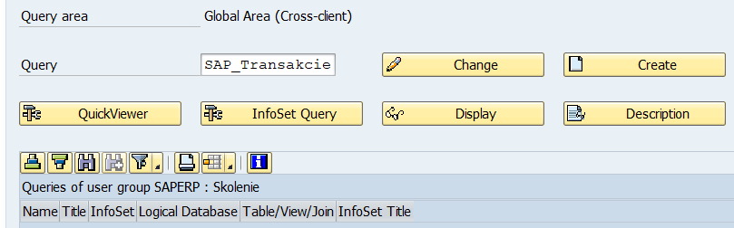 sap query